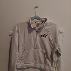 Puma zip-up athletic top